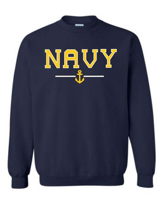 Navy Crew Neck